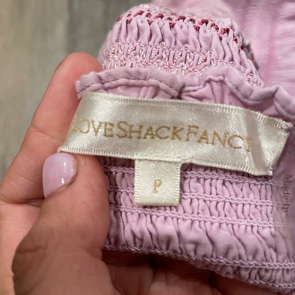 LoveShackFancy Lavender Fields Pink Jax Mini Dress - Picture 5 of 6